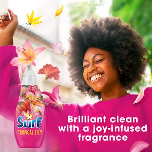 Surf Tropical Lily 24 washes Concentrated Liquid Laundry Washing Detergent 648ml - gallery image 2