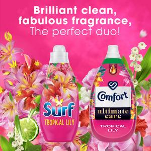 Surf Tropical Lily 24 washes Concentrated Liquid Laundry Washing Detergent 648ml - gallery image 4