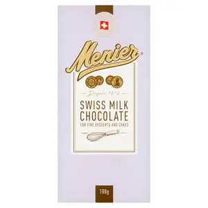 Menier Swiss Milk Cooking Chocolate 100g