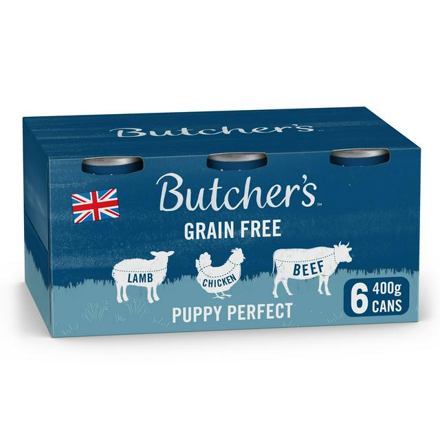 Butcher's Puppy Perfect Dog Food Tins 6x400g