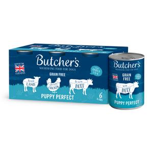 Butcher's Puppy Perfect Tinned Dog Food 6x400g - gallery image 5