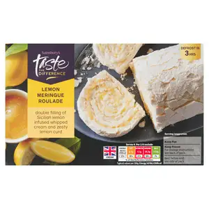 Sainsbury's Lemon Meringue Roulade, Taste the Difference 420g