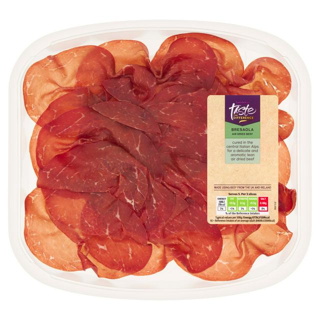 Sainsbury's Italian Bresaola, Taste the Difference x15 80g - gallery image 1