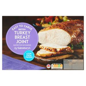 Sainsbury's Large Whole Basted British Frozen Turkey 5.3kg-6.9kg