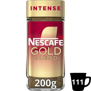 Nescafé Gold Blend Intense Instant Coffee 200g