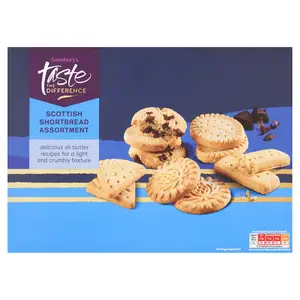 Sainsbury's Shortbread Assortment All Butter Recipe, Taste the Difference 400g