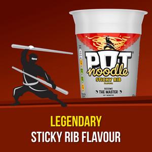 Pot Noodle Sticky Rib 90g - gallery image 4