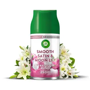 Air Wick Smooth Satin & Moon Lily Freshmatic Autospray Single Refill Air Freshener 250ml