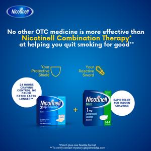 Nicotinell Mint Nicotine Lozenge Stop Smoking Aid Pieces 1mg x144 - gallery image 4