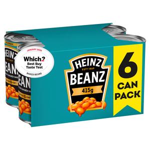Heinz Baked Beans in a Rich Tomato Sauce 6 x 415g - gallery image 2