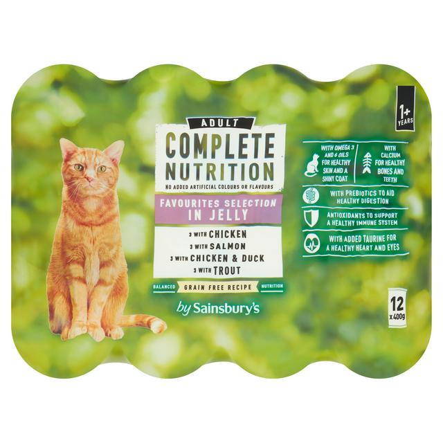 Adult Cat Food Meat \u0026 Fish Selection in 