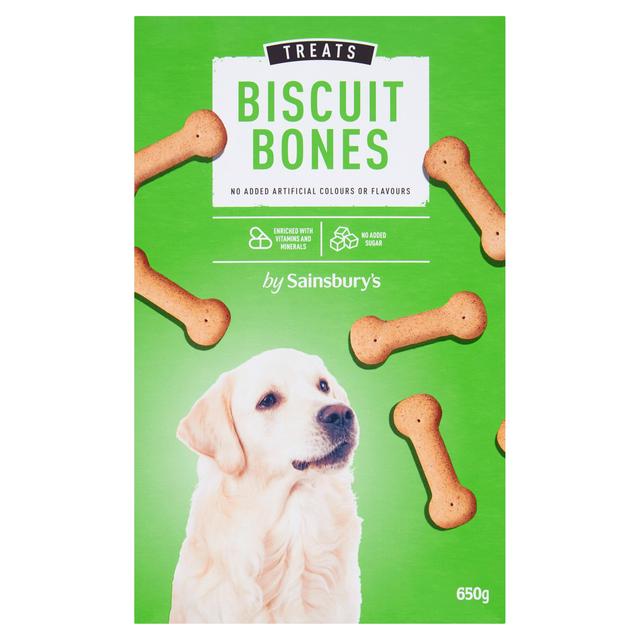 Dog Biscuit Bone Selection 650g 
