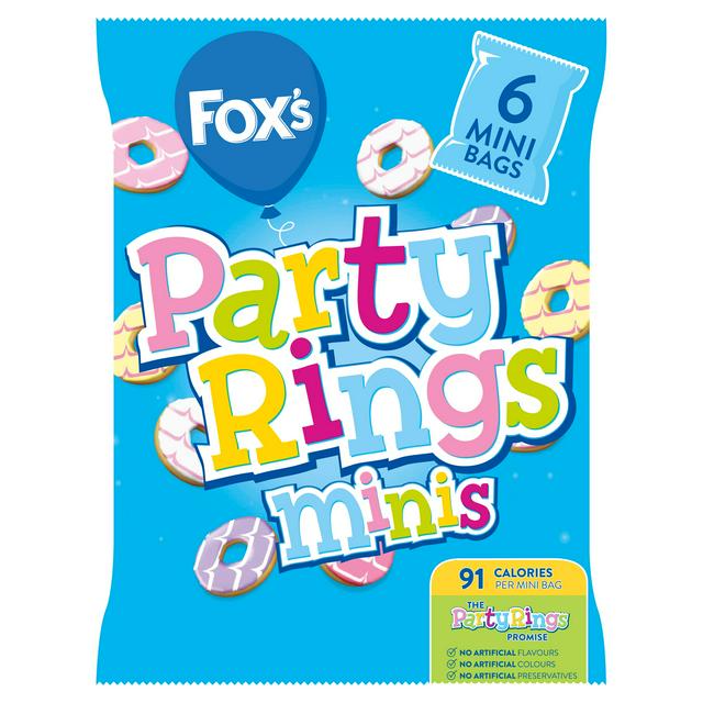 Fox's Party Rings Minis - 40x21g