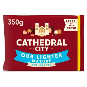 Cathedral City Lighter Mature Cheddar Cheese 350g