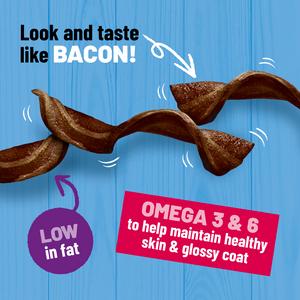 Bakers Sizzlers Dog Treats Bacon 90g - gallery image 3