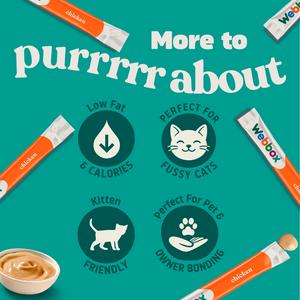 Webbox Lick-e-Lix Chicken Cat Treats x5 75g - gallery image 3