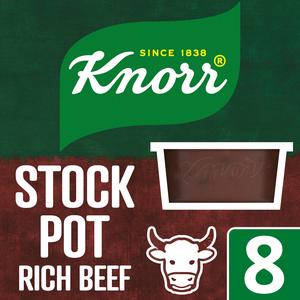 Knorr 8x 28g Rich Beef Stock Pots - gallery image 3