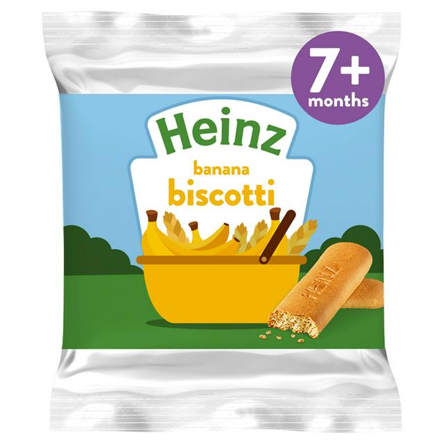Heinz Banana Biscotti Snack 60g 7 Month+