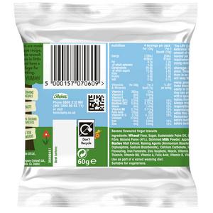 Heinz Banana Biscotti Baby Food Snacks 7+ Months 60g - gallery image 2