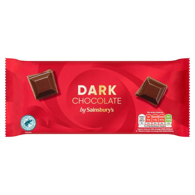 Sainsbury's Dark Chocolate 200g