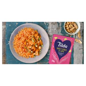 Tilda Microwave Rice Sweet Chilli Lime Basmati 250g - gallery image 4