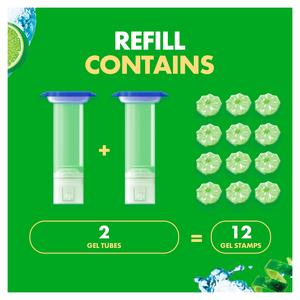 Duck Toilet Cleaner Fresh Discs Lime Duo Refills x2 36ml - gallery image 4