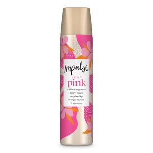 Impulse Body Spray Deodorant, Very Pink 75ml - gallery image 2