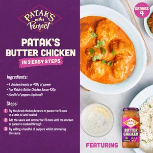 Patak's Butter Chicken Curry Sauce 450g - gallery image 2