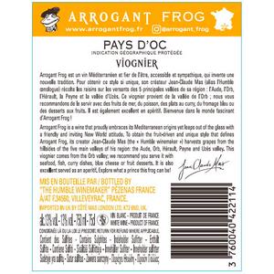 Arrogant Frog Viognier White Wine 75cl - gallery image 3