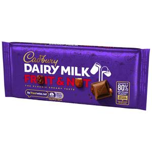 Cadbury Dairy Milk Fruit & Nut Chocolate 110g - gallery image 3