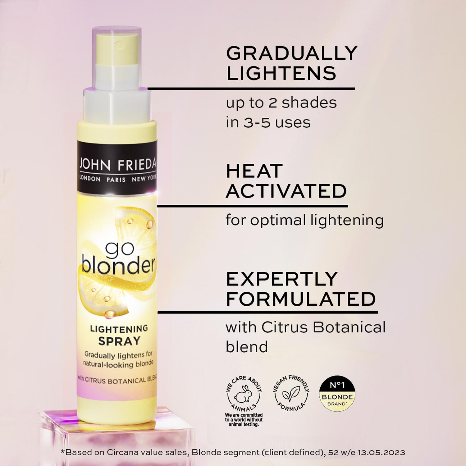 Gradually Lightening Hair Spray for Blonde Hair 100ml
