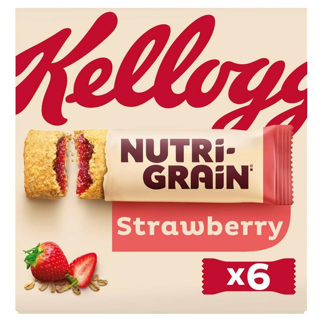 Kellogg’s Nutrigrain Strawberry 6 x 37g