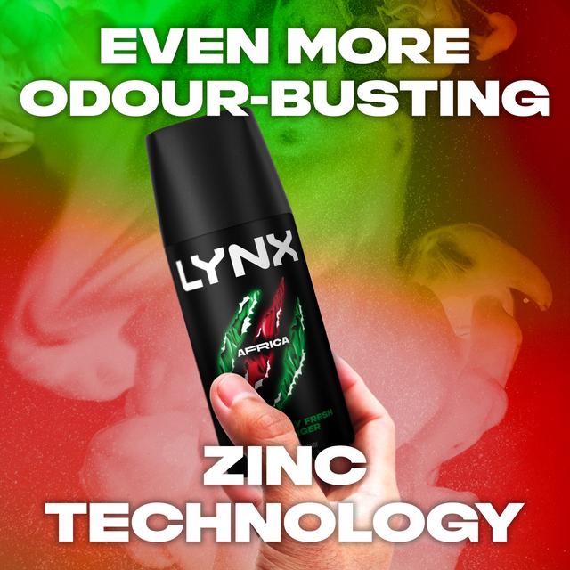 Lynx XL Africa Body Spray 48H Fresh Mandarin & Sandalwood - View #7