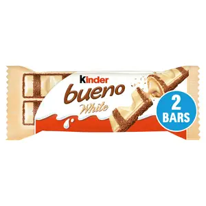 Kinder Bueno White Chocolate & Hazelnuts Bar 39g