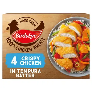 Birds Eye Crispy Chicken Grills in Tempura Batter x4 340g