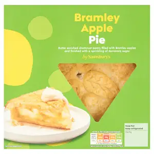 Sainsbury's Bramley Apple Pie 550g