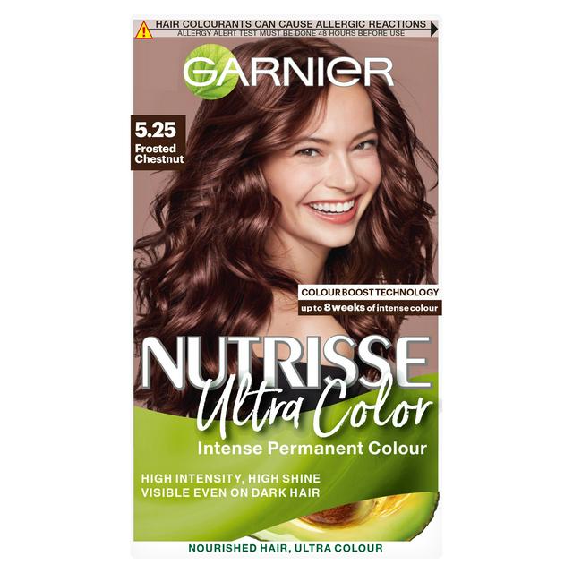 Garnier Nutrisse Ultra Permanent Hair Dye Frosted Chestnut Brown  |  Sainsbury's