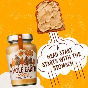 Whole Earth Smooth Peanut Butter 454g - gallery image 4