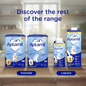 Aptamil 4 x Vanilla Flavoured 2+ Years Toddler Milk Formula Powder 800g - gallery image 5