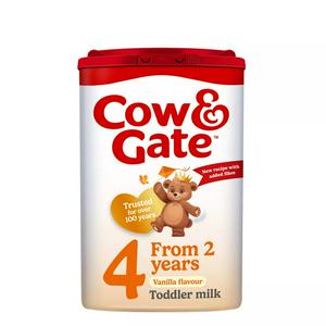 Cow & Gate 4 Toddler Milk Formula Powder 2+ Years 800g - video