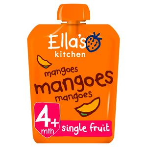 Ella's Kitchen Organic Mangoes First Tastes Baby Pouch 4+ Months 70g