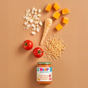 HiPP Organic Star Pasta with Squash & Chicken Baby Food Jar 7+ Months 190g - gallery image 3