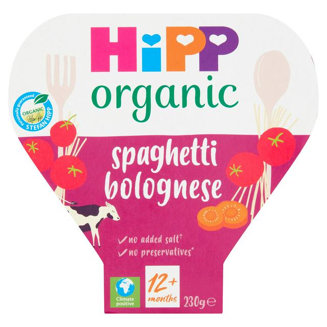 HiPP Spaghetti Bolognese tray Meal 230g 12 Month+
