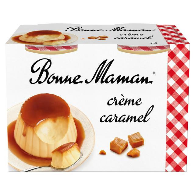 Bonne Maman Creme Caramel Dessert 4x100g - gallery image 1