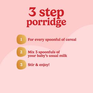 Cow & Gate Multigrain Banana Porridge Baby Cereal 200g - gallery image 3