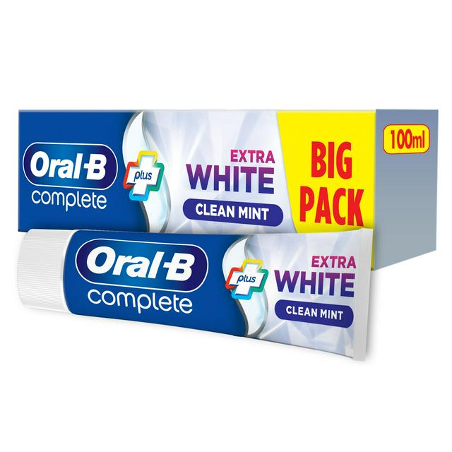 sainsburys oral b toothpaste