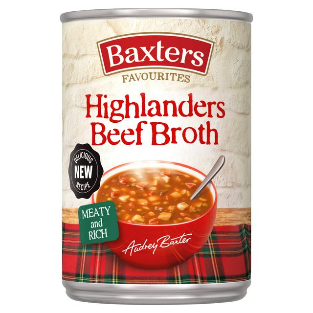 Baxters Favourites Highlanders Beef Broth 400g - gallery image 1