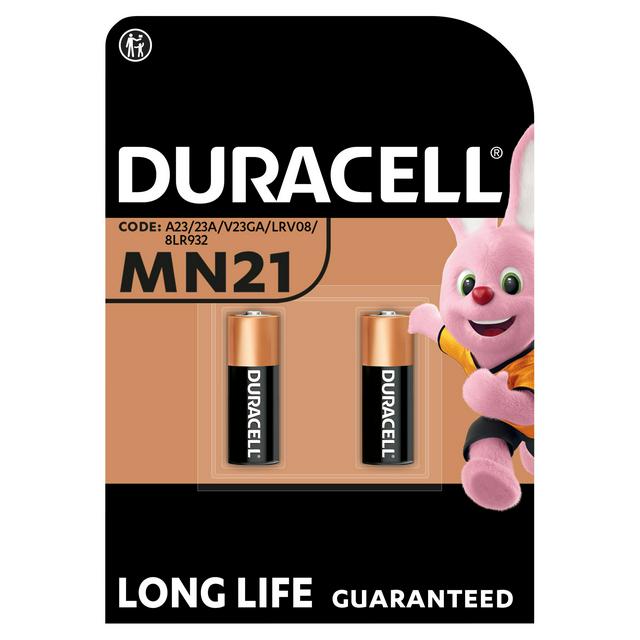 Duracell Specialty Alkaline MN21 Battery 12V (A23 / 23A / V23GA