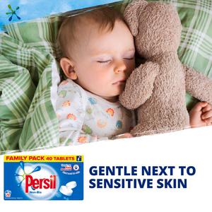 Persil Non Bio Sensitive Laundry Detergent Washing Tablets 20 Washes - gallery image 2