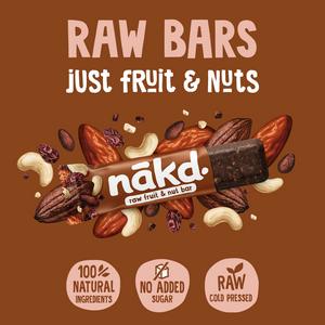 Nakd Cocoa Delight Fruit & Nut Bars 4x35g - gallery image 3